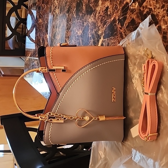 Handbags - Brand New Bag with Charm! JUST IN!!